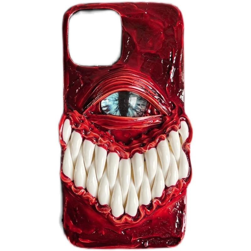 Full Wrap Cream Phone Case