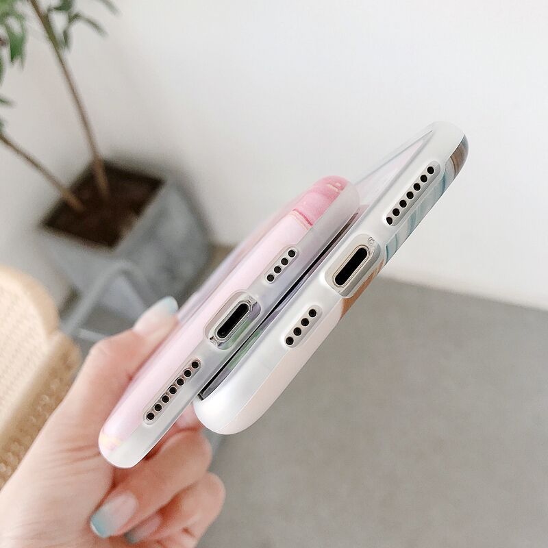 Compatible with Apple, Frosted Marble 8Plus IPhone11 Pro Max Phone Case