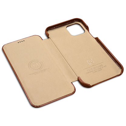 Compatible with Apple, Apple Iphone 11 Pro Max Curved Screen Retro Leather Case