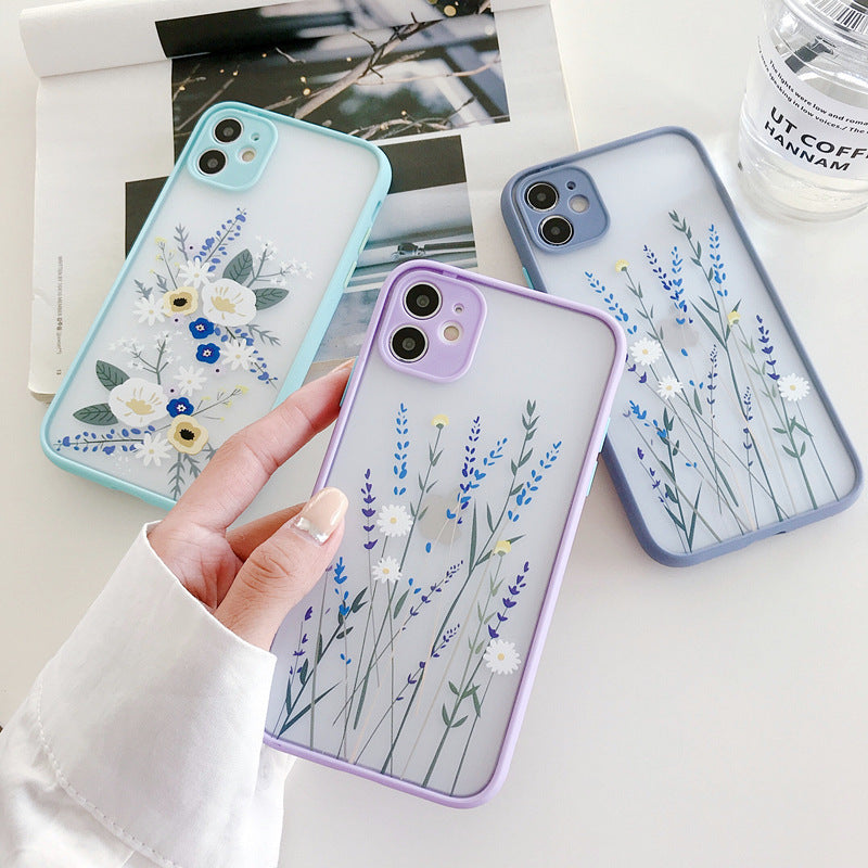 Skin-Friendly Phone Case For Ip12 Pro Max Flower Series