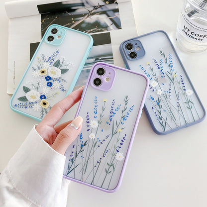 Skin-Friendly Phone Case For Ip12 Pro Max Flower Series