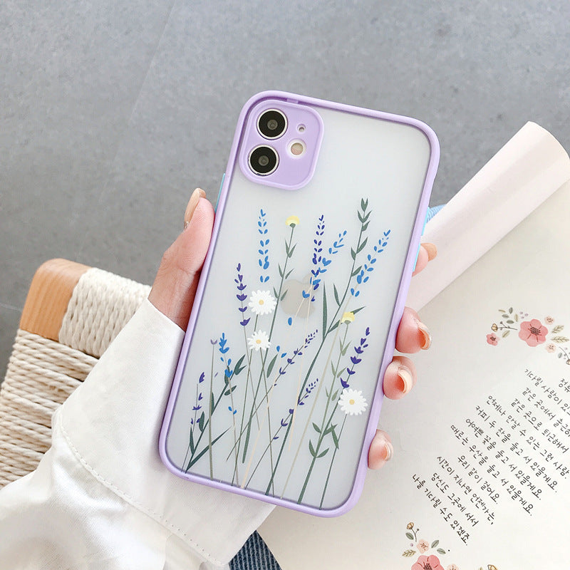 Skin-Friendly Phone Case For Ip12 Pro Max Flower Series
