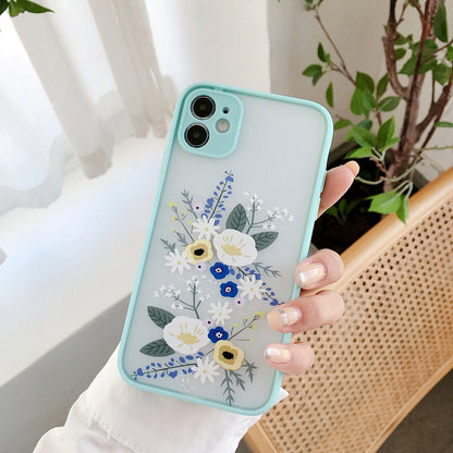 Skin-Friendly Phone Case For Ip12 Pro Max Flower Series