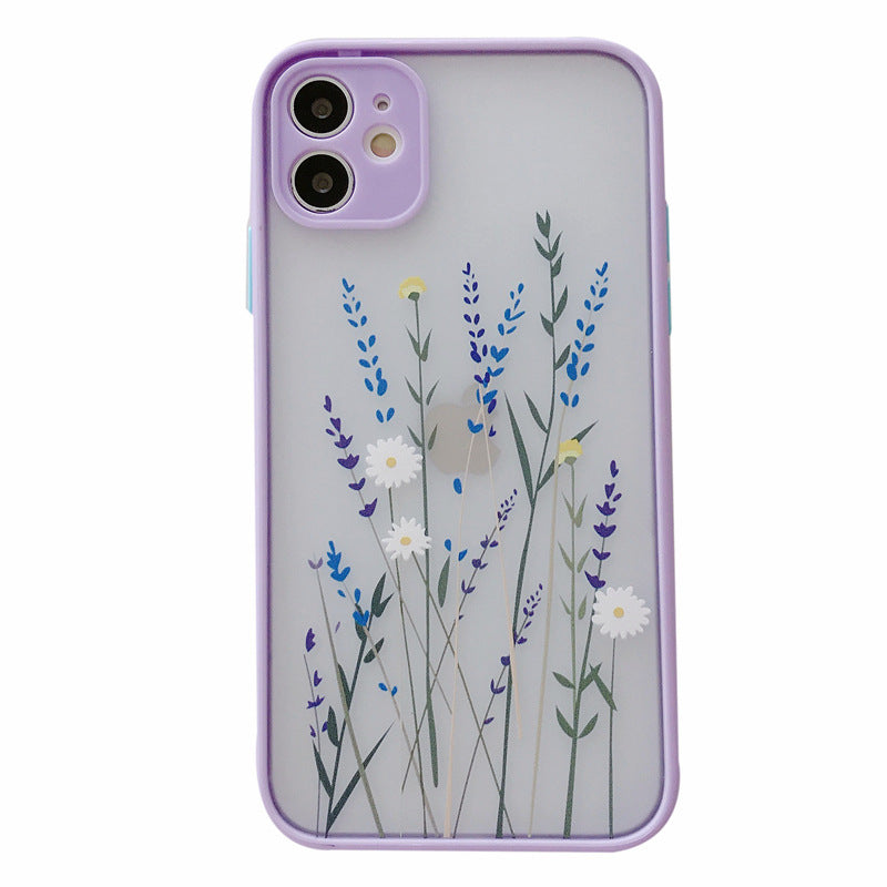 Skin-Friendly Phone Case For Ip12 Pro Max Flower Series