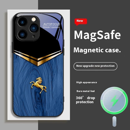 Phone Case Magnetic Glass Advanced Win Instant Success