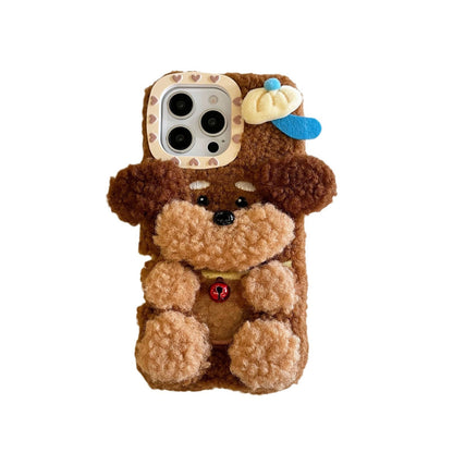 New Cute Furry Poodle Phone Case