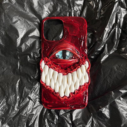 Full Wrap Cream Phone Case