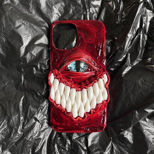 Full Wrap Cream Phone Case