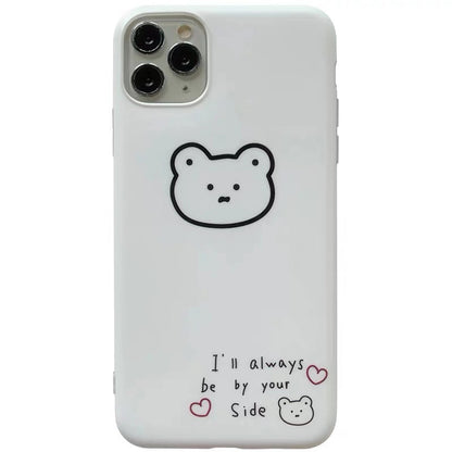 Ins bear 6s mobile phone case pro max all-inclusive soft case