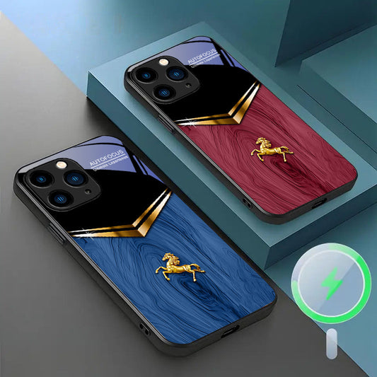 Phone Case Magnetic Glass Advanced Win Instant Success