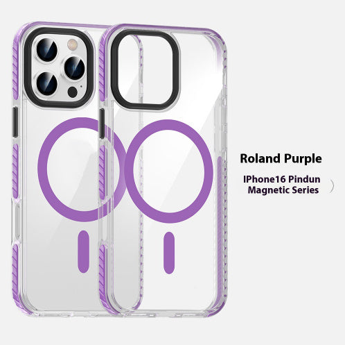 Transparent Magnetic Phone Case Suitable For Anti-fall Shell Protective Case