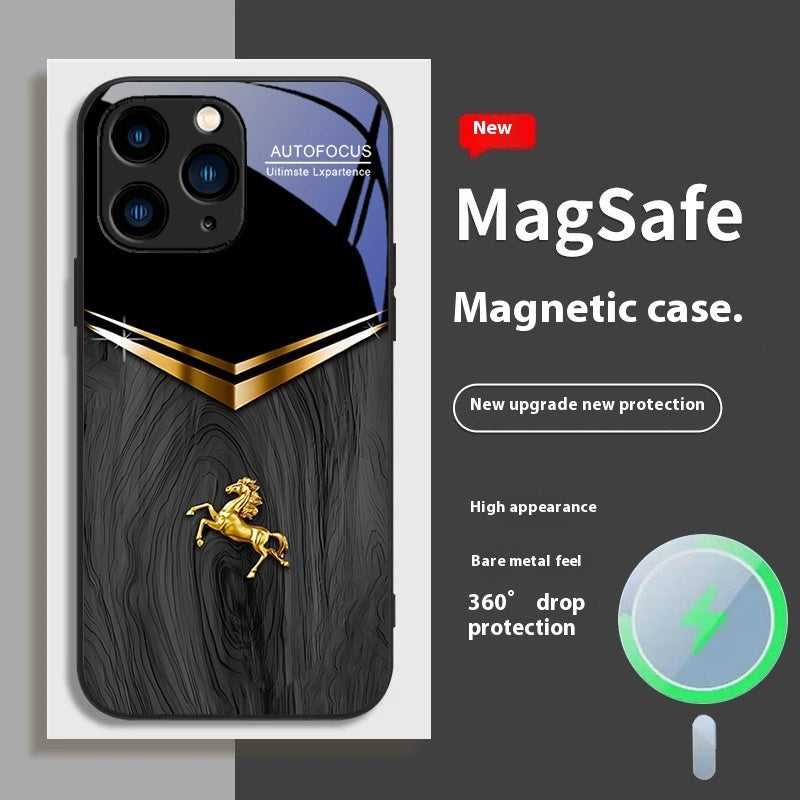 Phone Case Magnetic Glass Advanced Win Instant Success