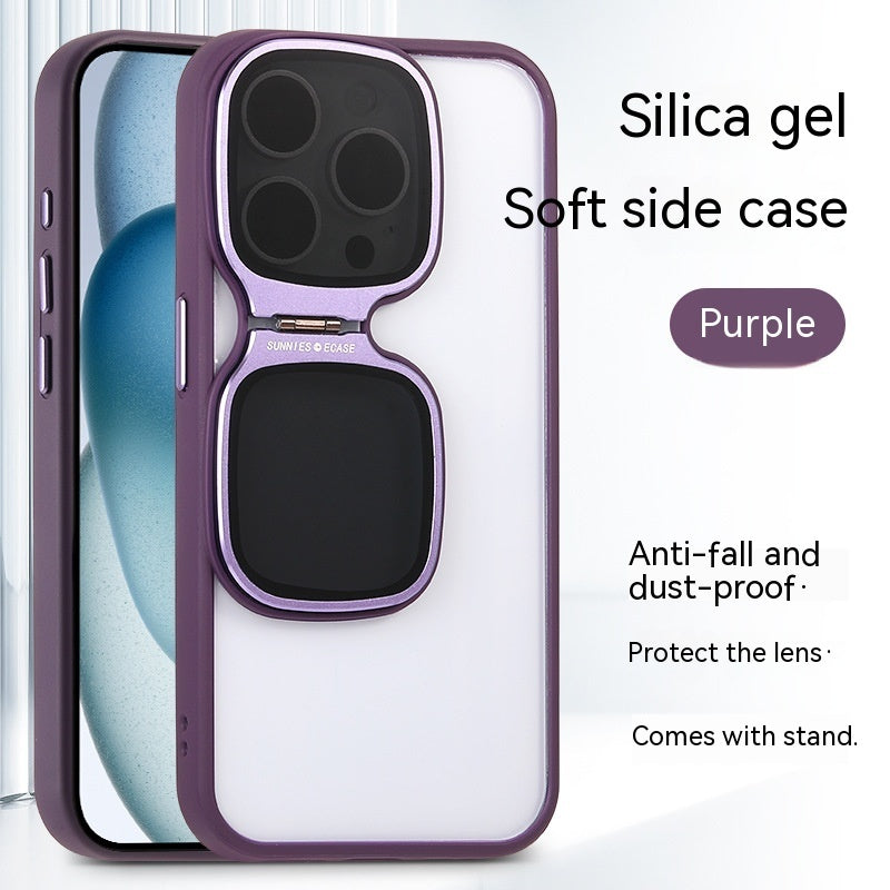 Sunglasses Holder Drop-resistant Phone Case Transparent