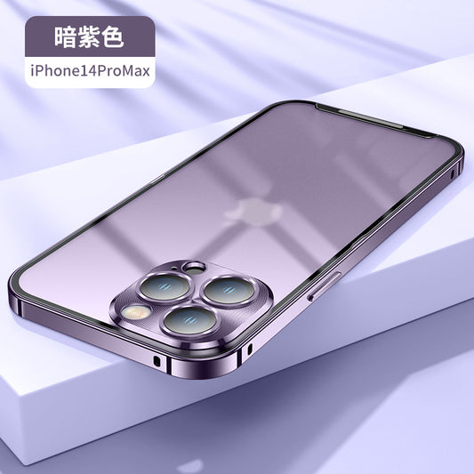 IPhone 14Plus Lens Protection IPhone 14ProMax Metal Mobile Phone Case