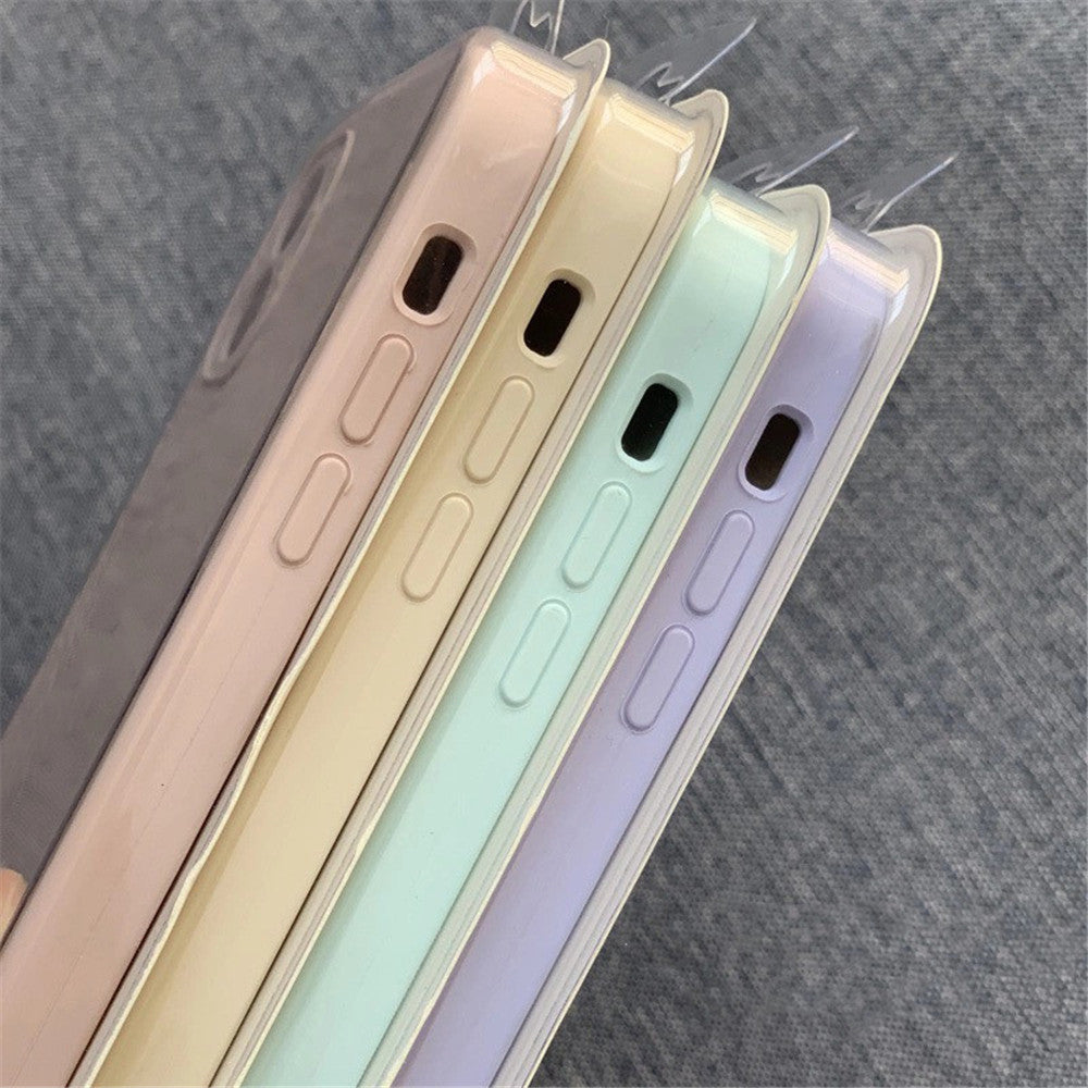 Max Liquid Silicone Full Cover For 12 Pro 11 12 Mini Soft Case