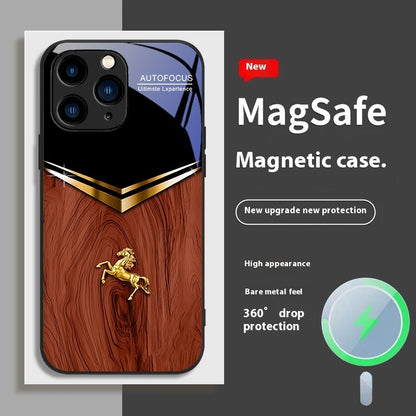 Phone Case Magnetic Glass Advanced Win Instant Success