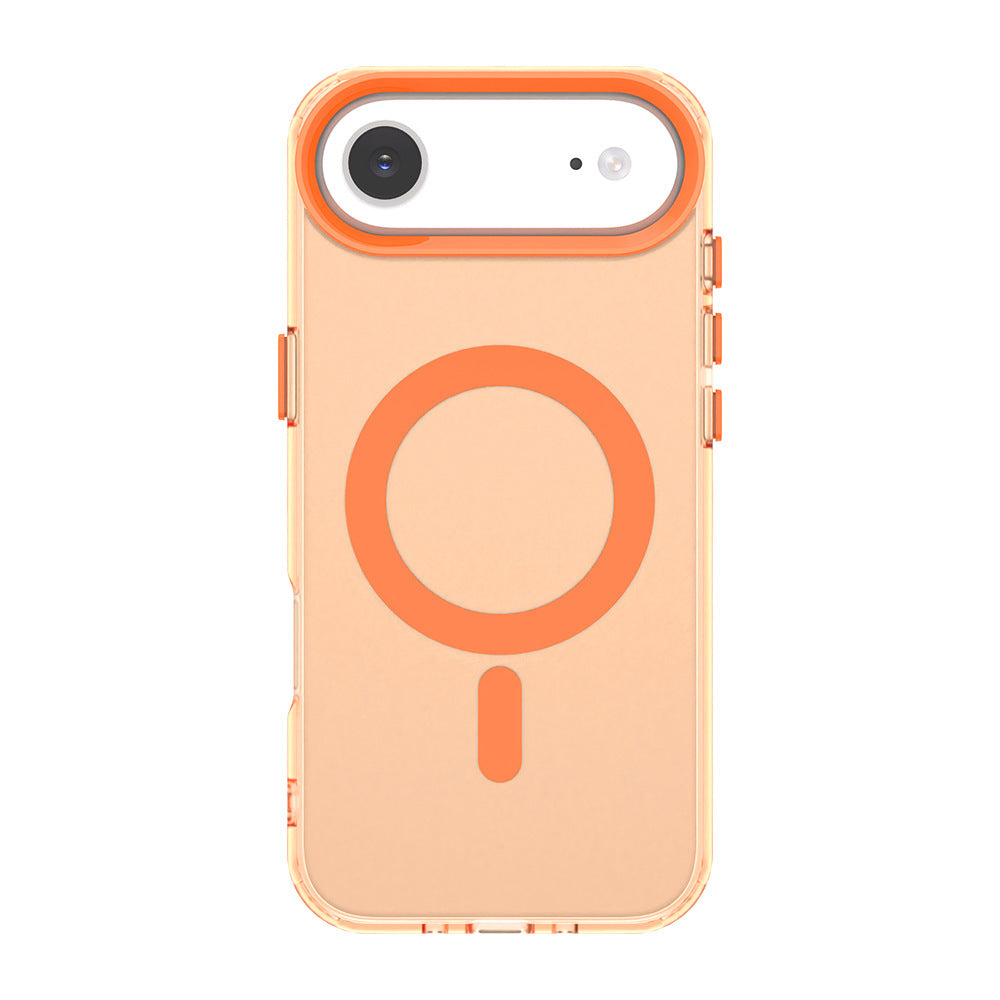 Magnetic Phone Case Frosted Airbag Drop-resistant Protective Cover