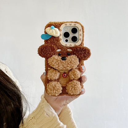 New Cute Furry Poodle Phone Case