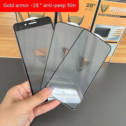 Anti-peep Film HD 8 Glass Protector 12pro Tempered Glass Screen Protector For Mobile Phone Wholesale