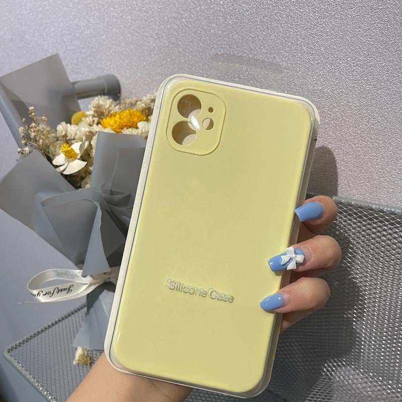 Max Liquid Silicone Full Cover For 12 Pro 11 12 Mini Soft Case