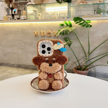 New Cute Furry Poodle Phone Case