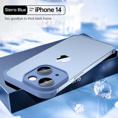 Luxury With Lens Protector Corner Pad Soft Silicone Case For iPhone 14 Pro Max Shockproof Phone Cover On iPhone 12 13 14